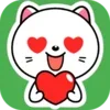 WA Stickers of Love and Cats