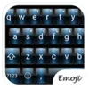 Emoji Keyboard Dusk Blue Theme