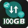 Internet Data app : 100 GB