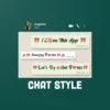 Chat Style for whatsapp :Fonts