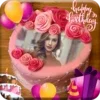 Photo On Birthday Cake