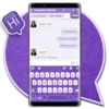 SMS Chat Purple Theme