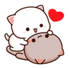 Mochi Cat Animated Stickers