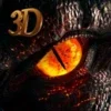 Dragon Eye 3D Wallpaper