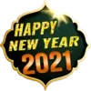 Happy New Year Stickers 2024