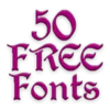 Free Fonts 50 Pack 3