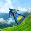 Base Jump Wing Suit Flying