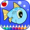 Ocean Animals Coloring Book