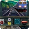 Train driving simulator