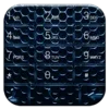 exDialer Carbon Metal Blue theme