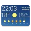 Simple Time & Weather Widget