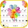 Colorful Cute Flower Keyboard