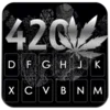 Metal Weed 420 Keyboard Theme