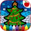 Paint By Number Christmas Game