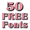 Free Fonts 50 Pack 12