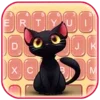 Black Cute Cat Theme