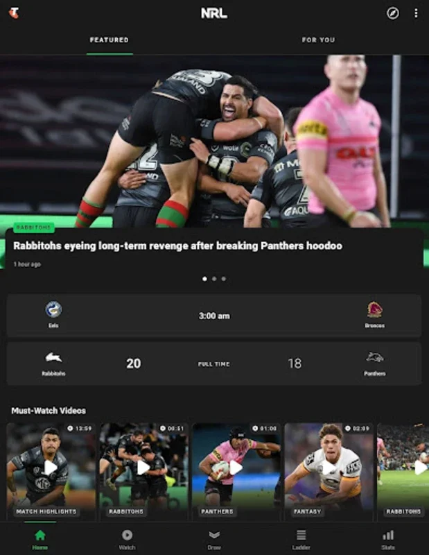 NRL for Android - Stay Updated with the Latest Rugby League