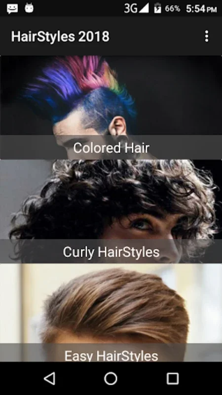 Boys Men Hairstyles and Hair cuts 2019 for Android