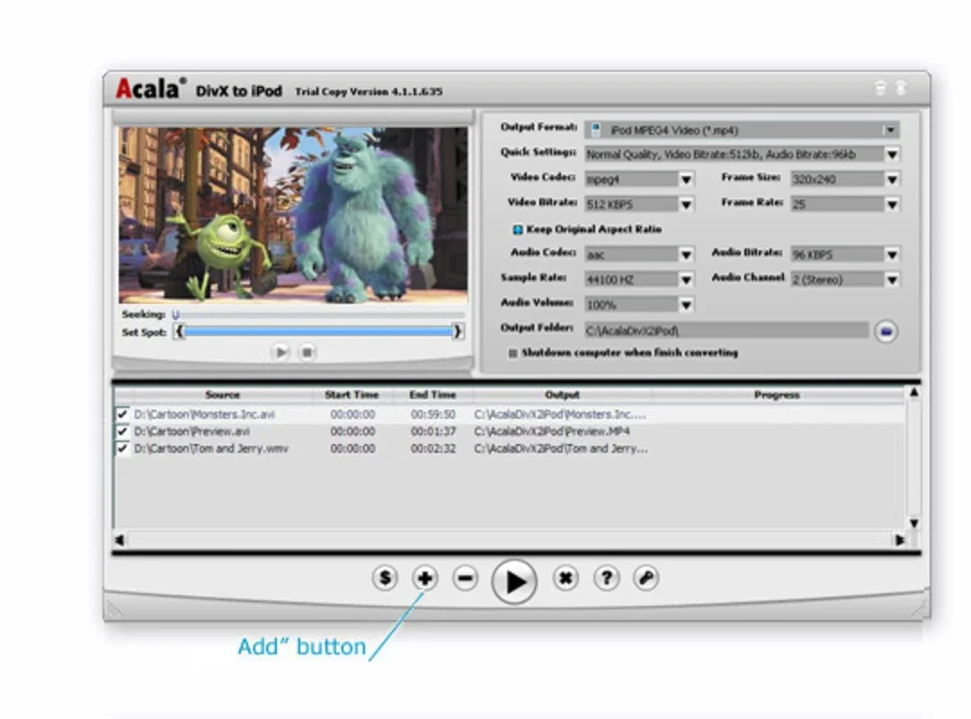 Acala DivX to iPod: Easy Video Conversion for Your Windows iPod