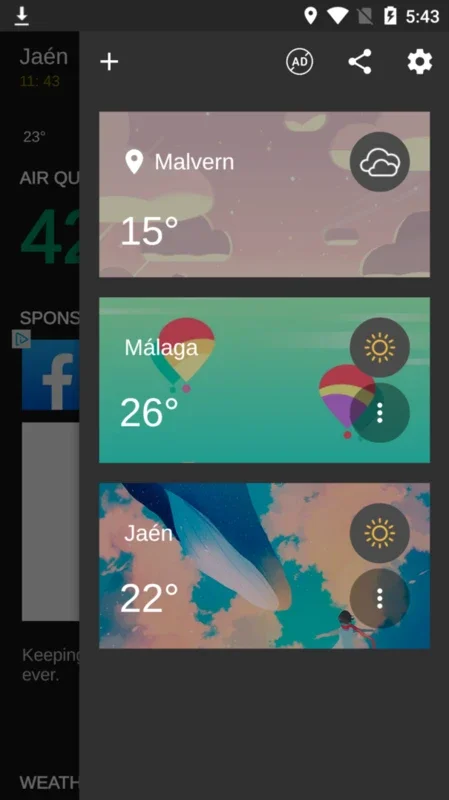 Weather Live for Android: Accurate Weather Updates