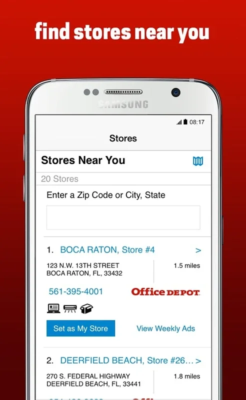 Office Depot® for Android: Streamlined Office Supply Shopping