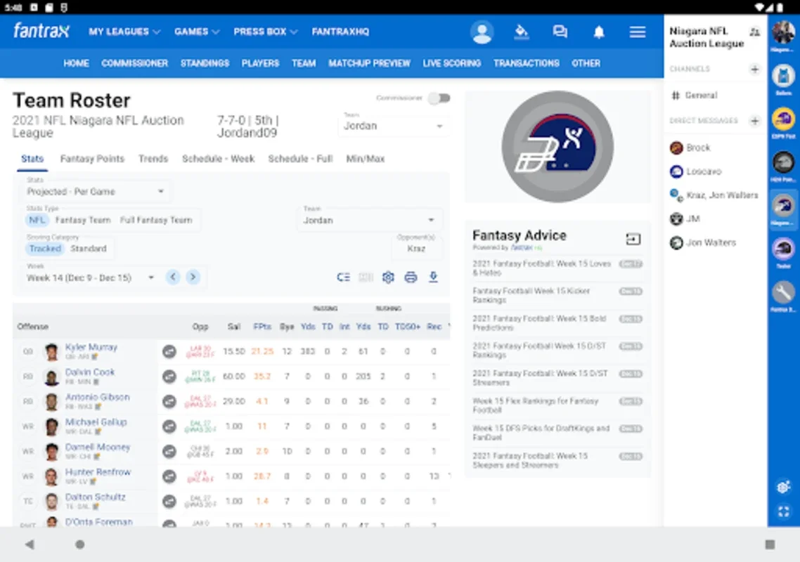 Fantrax Fantasy Sports for Android - Customizable Gaming