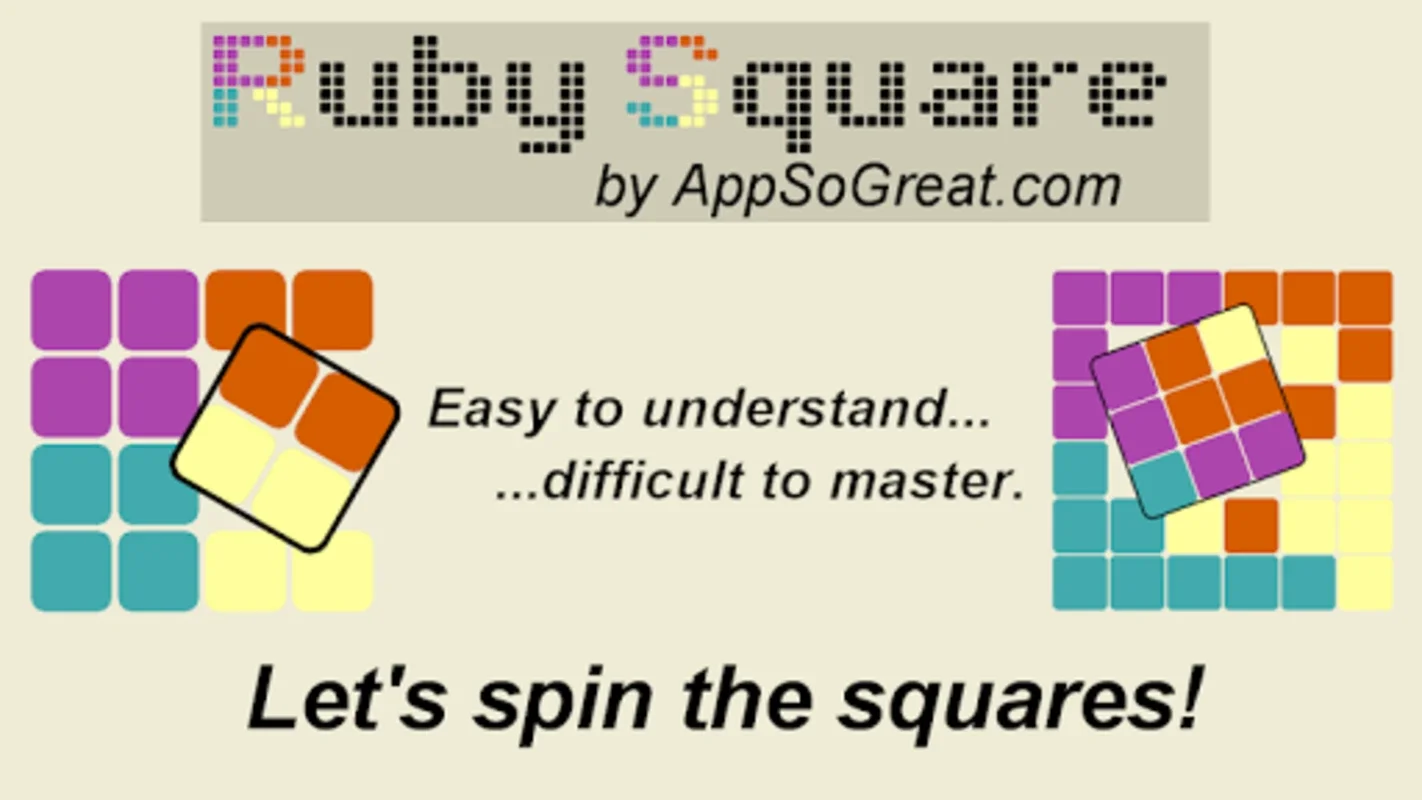 Ruby Square: Engaging Puzzle Game for Android