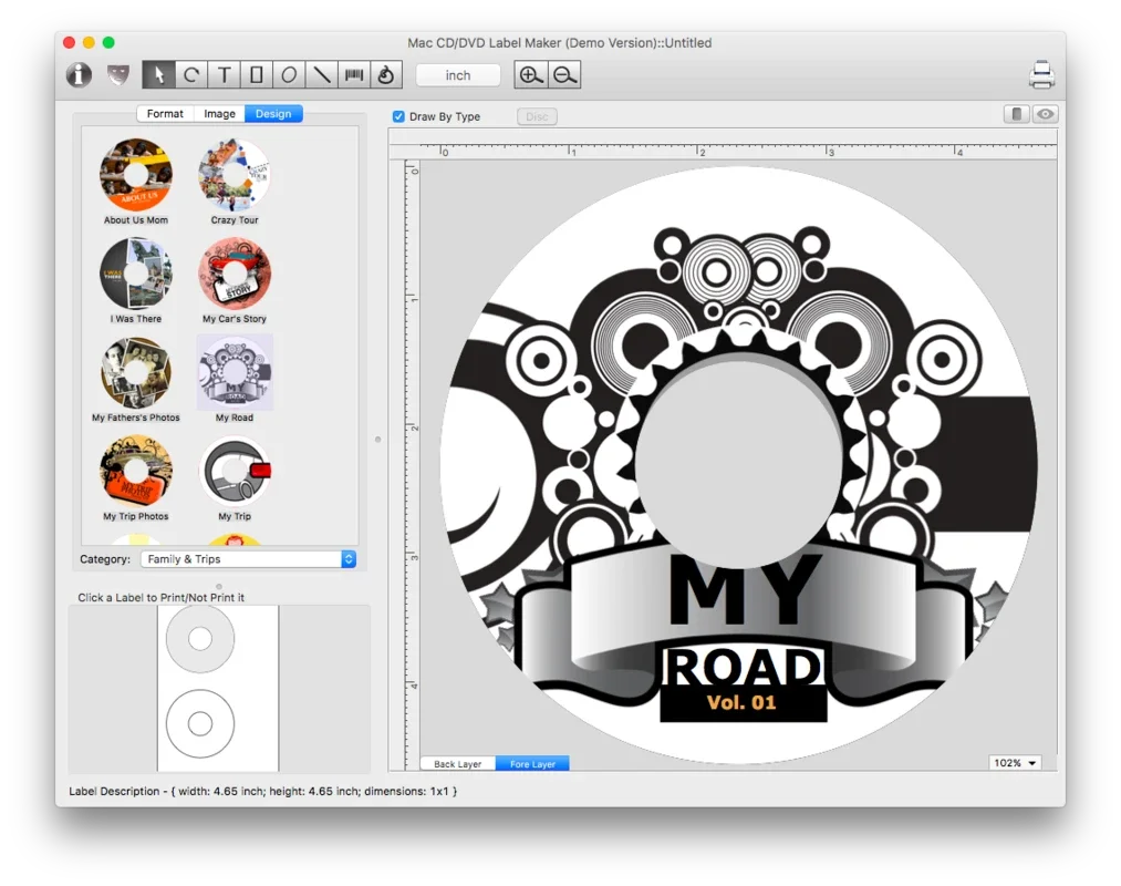 Mac CD/DVD Label Maker for Mac: Professional Design Solution
