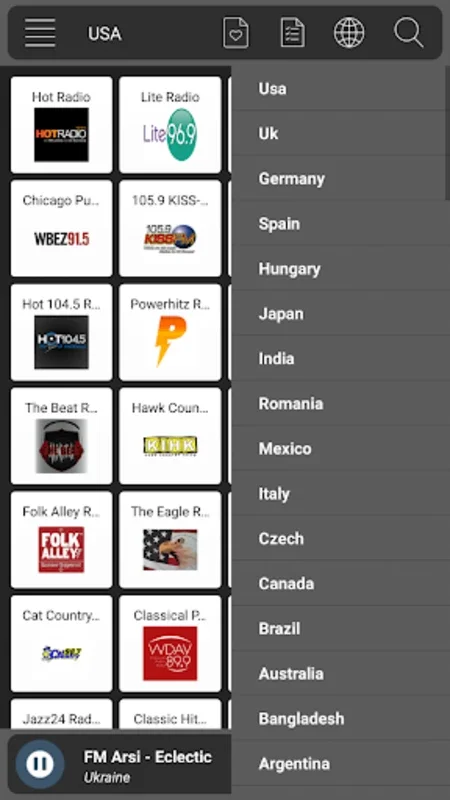 Radio Ukraine Online - Stream Ukrainian Music & News on Android