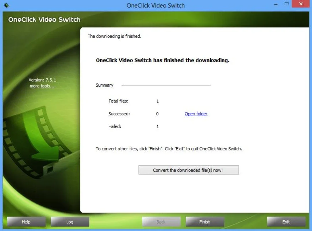 OneClick Video Switch for Windows - Convert & Play Any Video