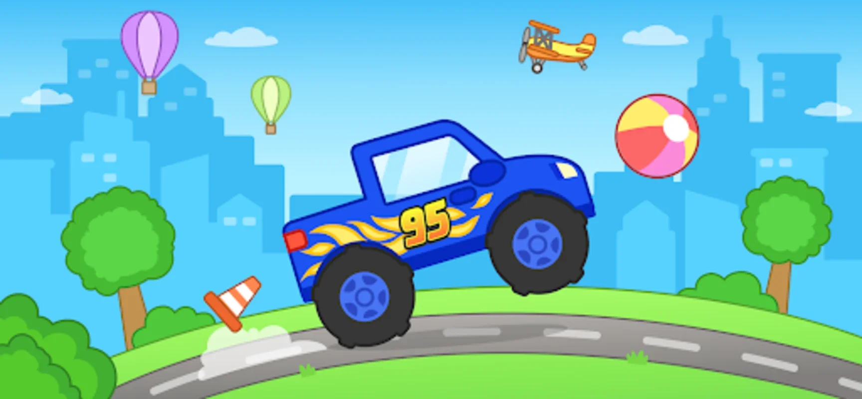 Car games for toddlers & kids on Android - No Downloading Required