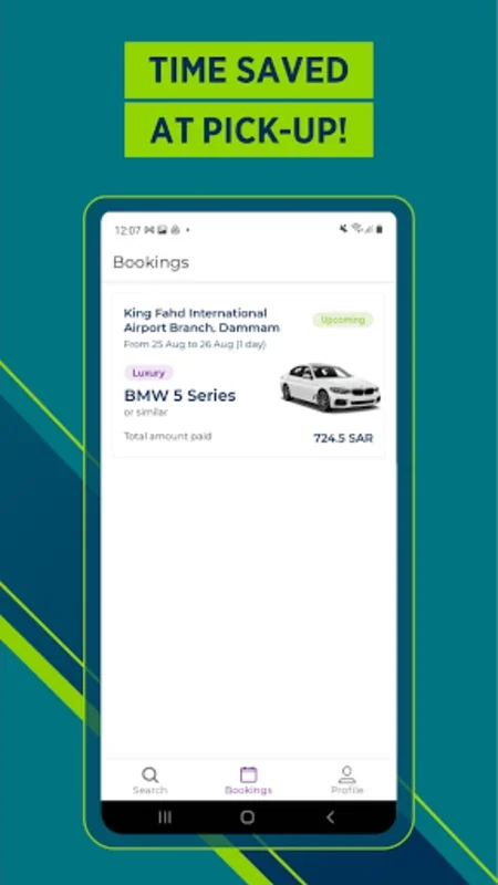 Lumi for Android - Streamline Car Rental in Saudi Arabia