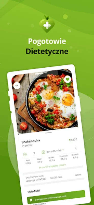 Pogotowie Dietetyczne for Android - Manage Diet & Track Health