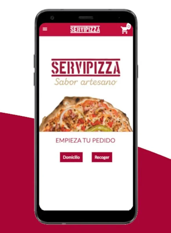 ServiPizza for Android - Order Pizza with Ease