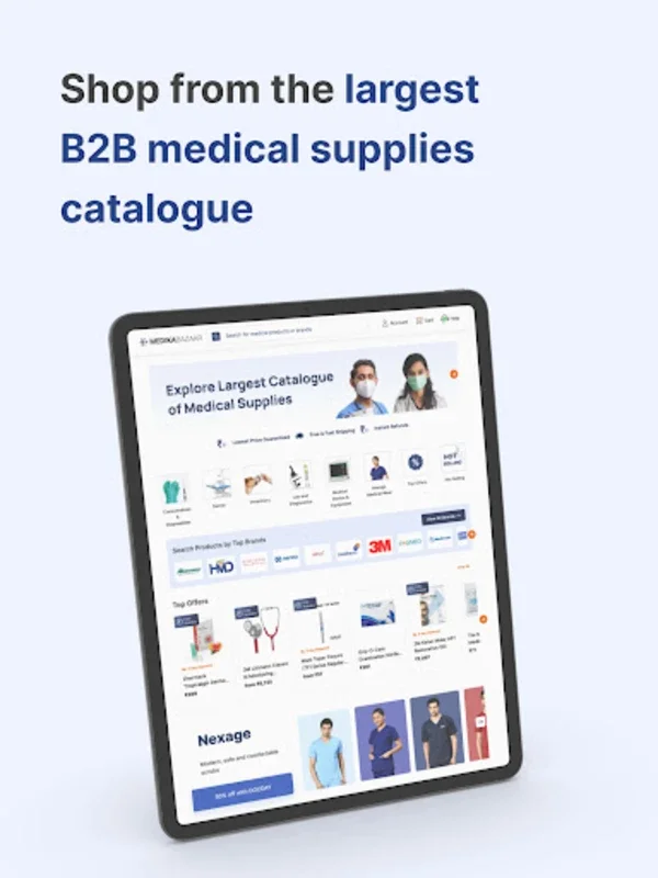 Medikabazaar for Android - Streamlining Healthcare Supply Procurement