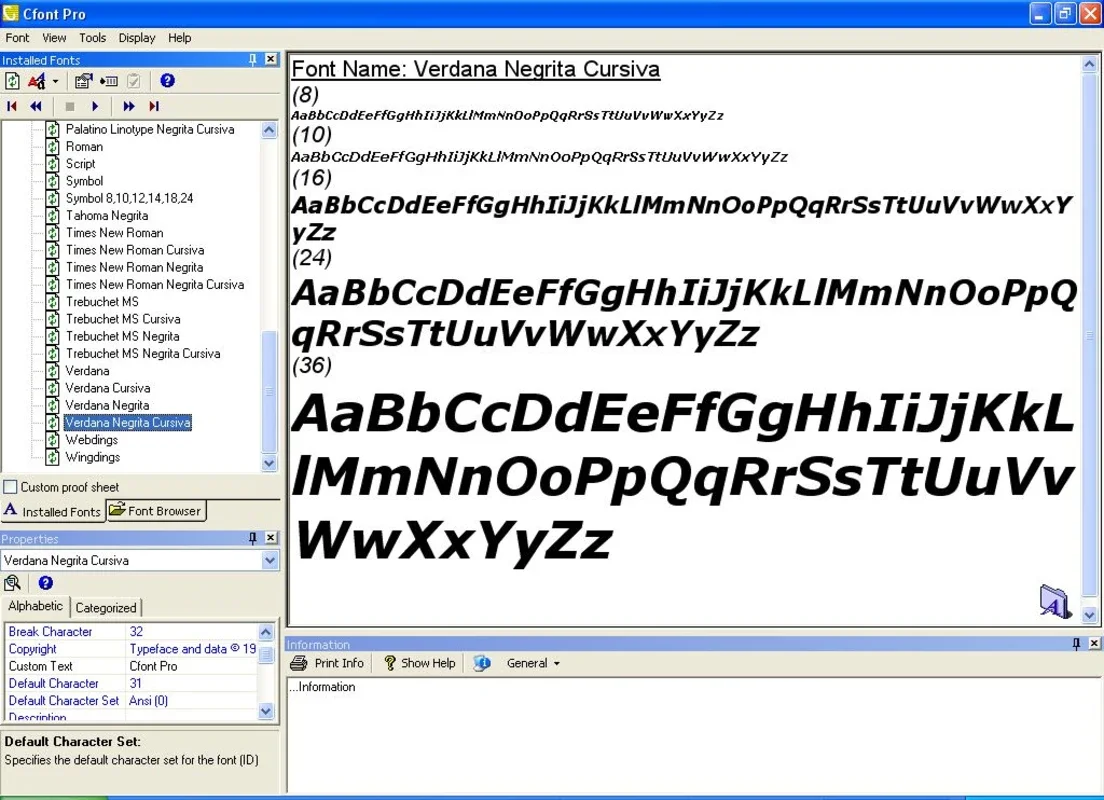 CFont Pro: Your Comprehensive Font Viewer for Windows