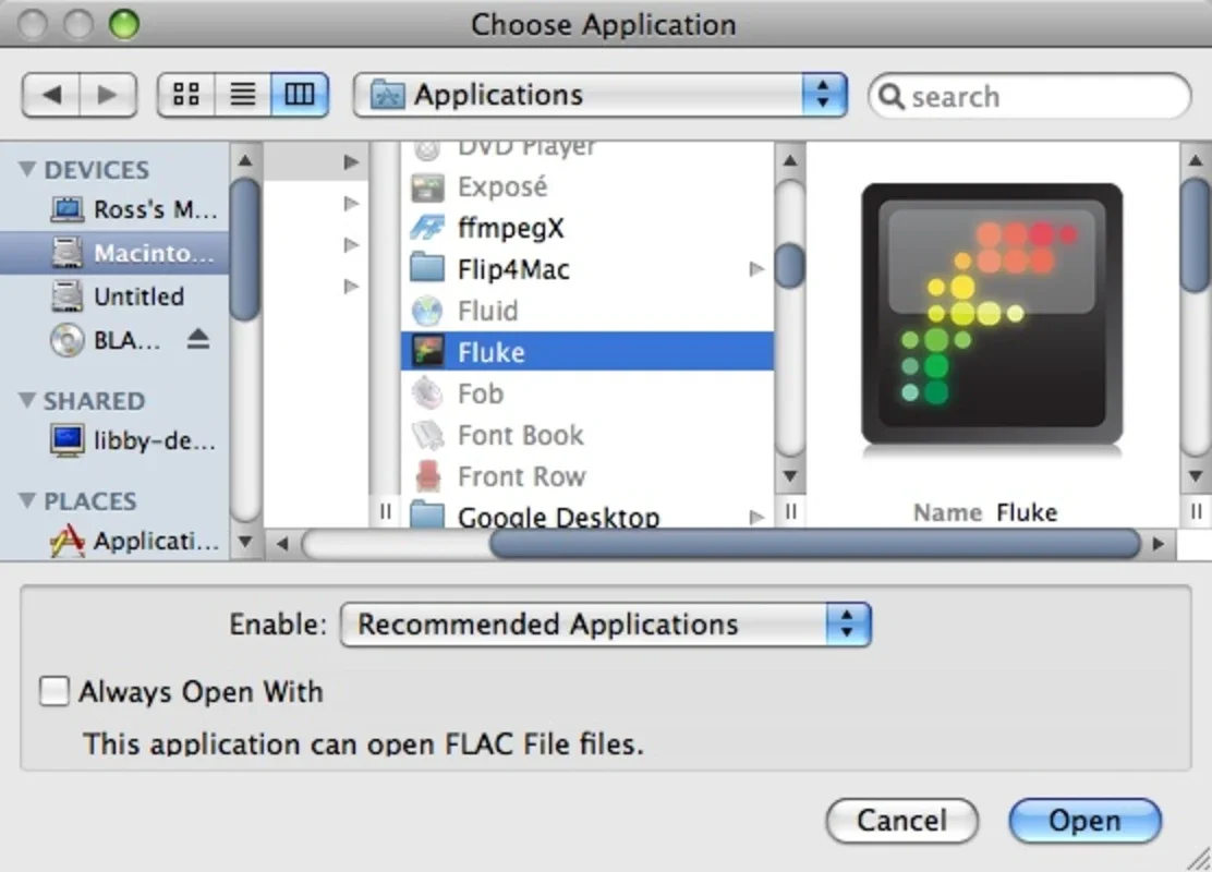 Fluke for Mac - Add FLAC Files to iTunes