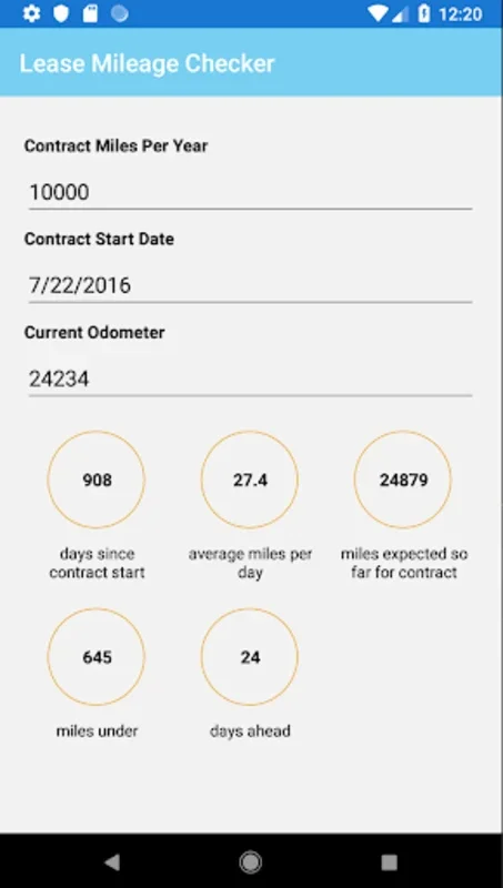 Lease Miles for Android - Simplify Vehicle Leasing