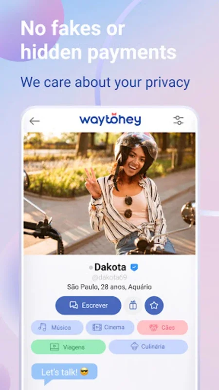 WayToHey for Android - Connect in NYC and USA