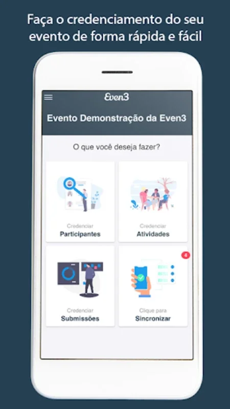 Even3 Credenciamento for Android - Streamline Event Check-Ins