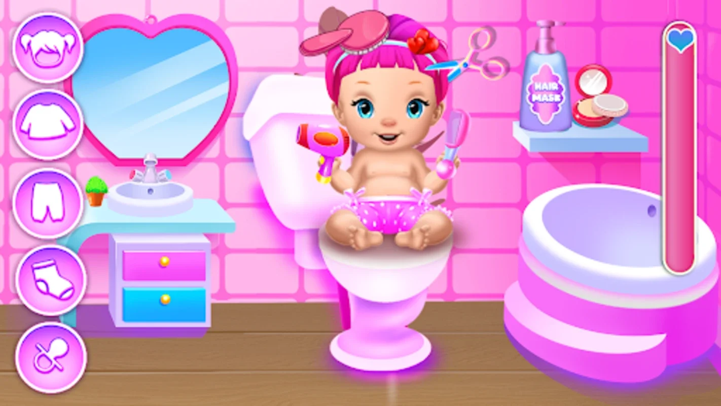 Baby Bella Caring for Android - Immersive Virtual Baby Care