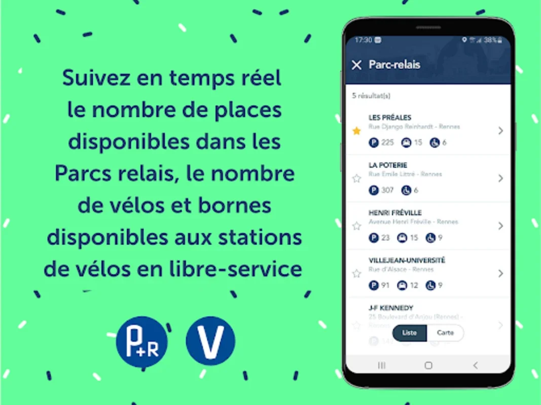 STAR : bus, métro à Rennes for Android - Streamlined City Travel