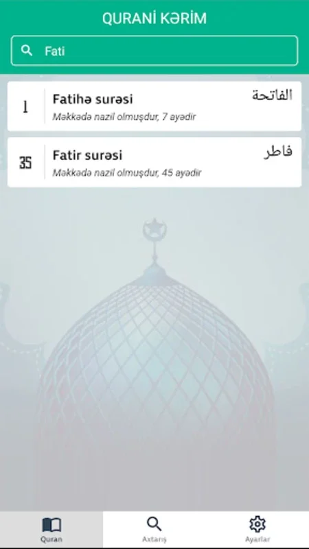 Quran Azerbaijan for Android - Serene Spiritual Experience