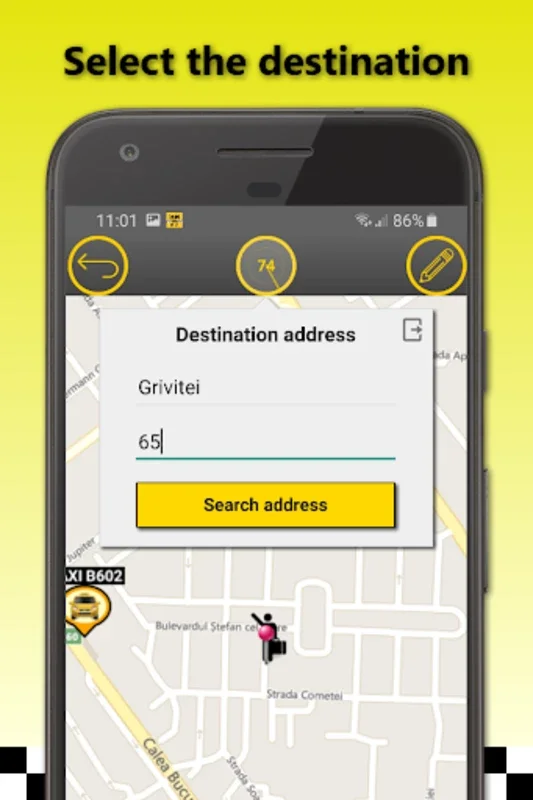 TAXI TIN for Android - Reliable City Rides