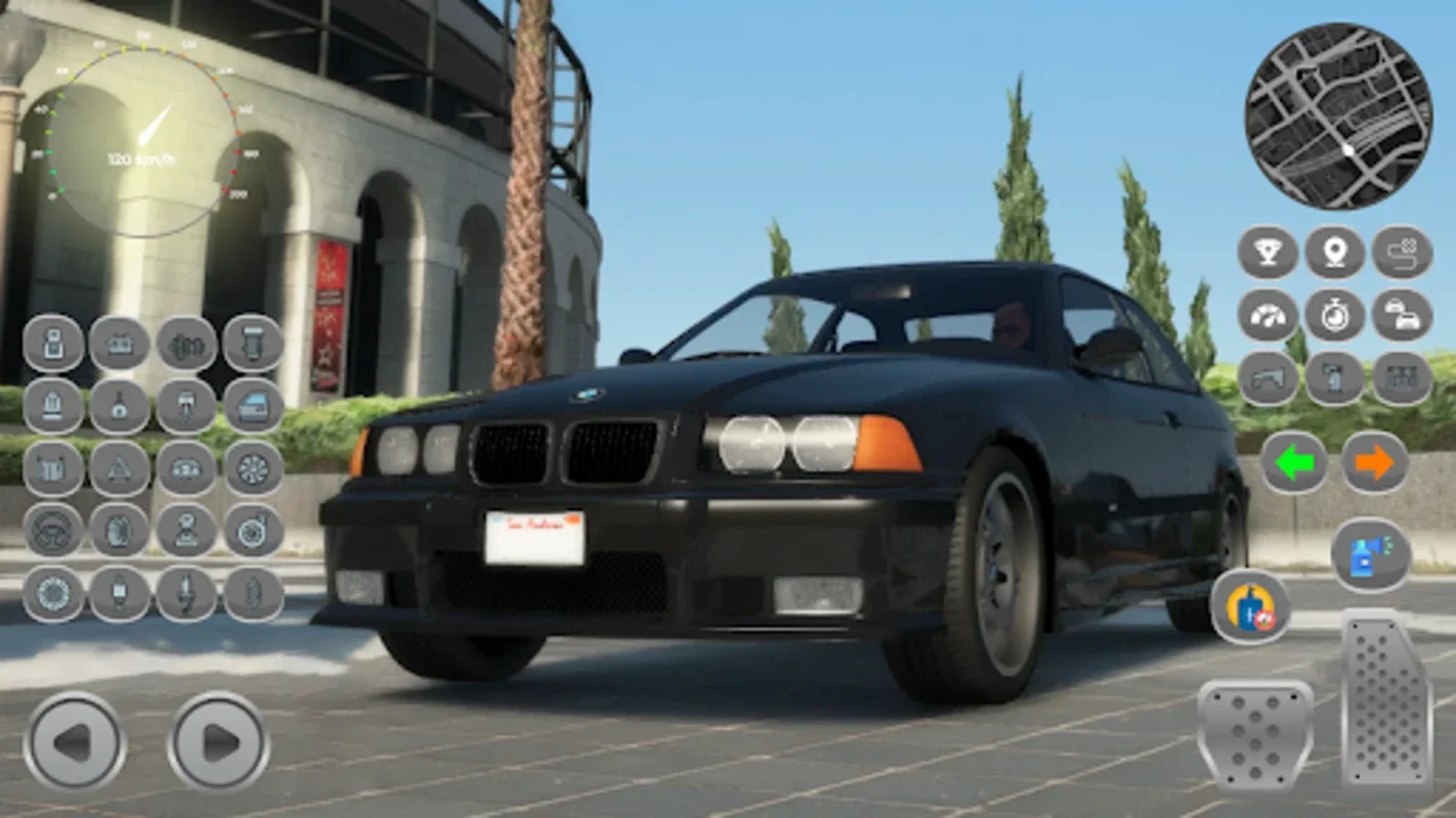 E36 Black Car Drift for Android - Thrilling Drifting Action