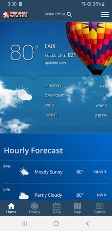 KTIV First Alert Weather for Android - Stay Ahead of the Weather