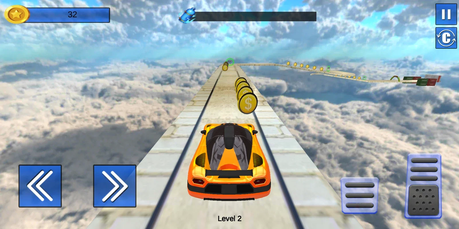 Crazy Car Impossible Track Racing Simulator for Android - No Download Needed