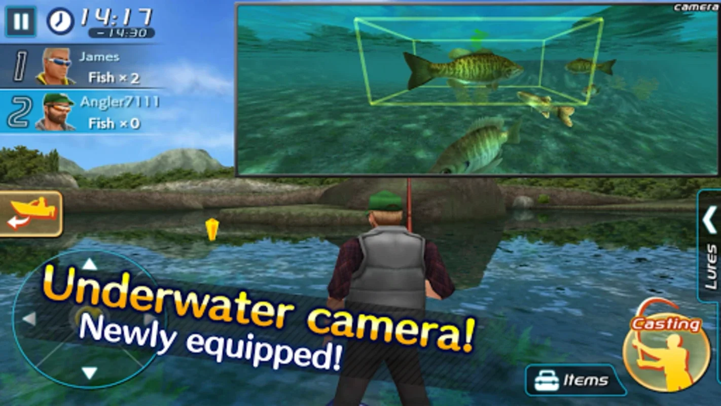 Bass Fishing 3D II for Android - Realistic Fishing Adventure