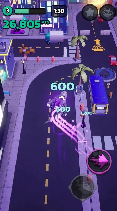 Go BIG! for Android - Smash the City