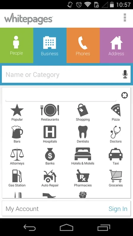 Whitepages for Android - Official App with GPS